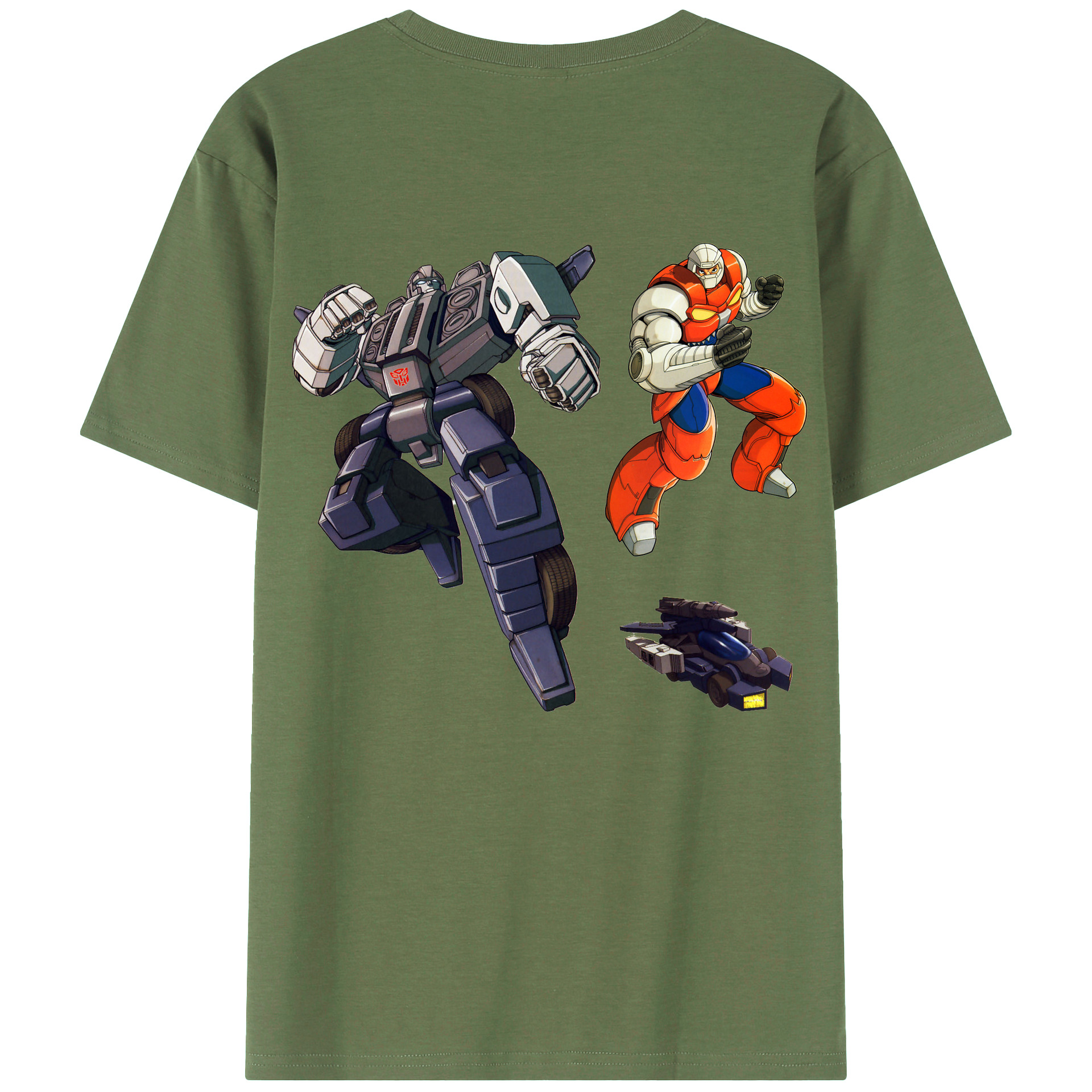 （画像用）  綿100％ メンズ半袖Tシャツ（バックプリント） 通気性